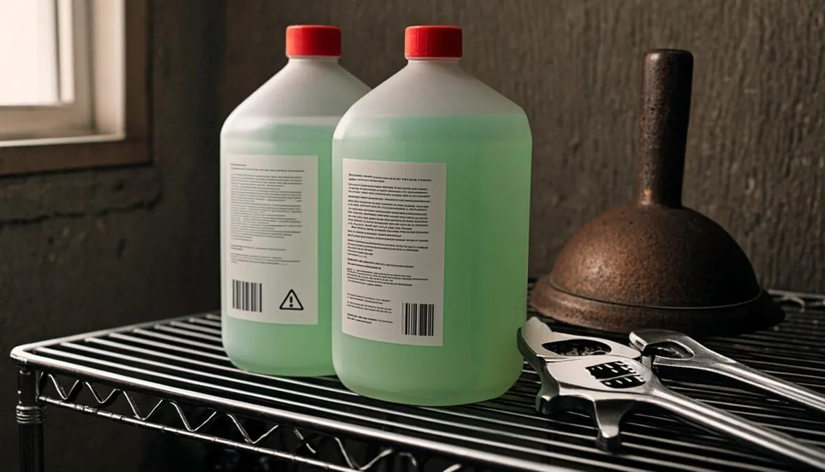 Illustration photo for guide: Why You Should Never Use Liquid Drain Cleaners